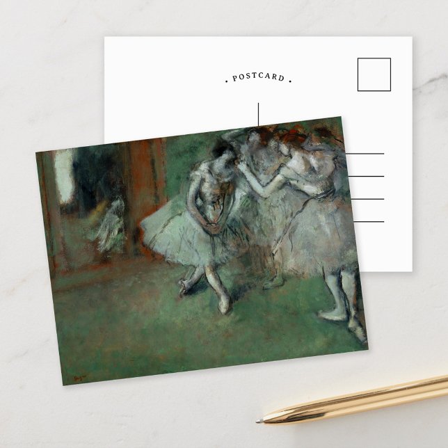 Carte Postale Un groupe de danseuses | Edgar Degas (Créateur téléchargé)