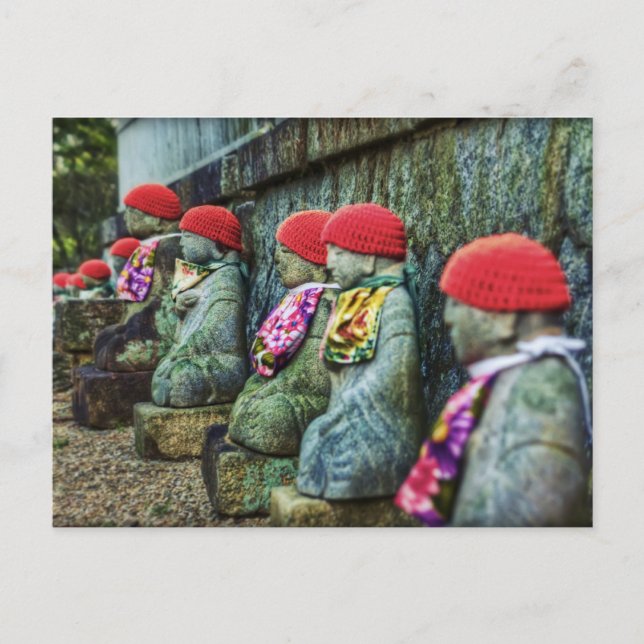 Carte Postale Un groupe de moines (Devant)