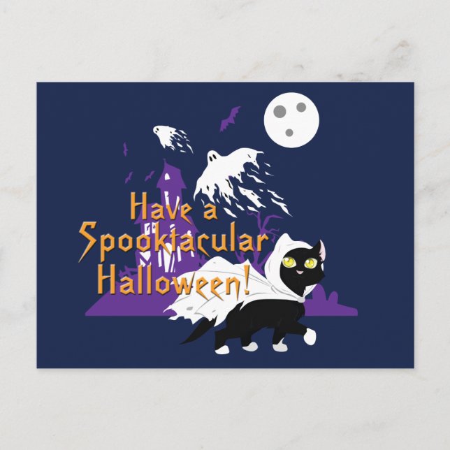 Carte Postale Un Halloween Spooktaculaire (Devant)