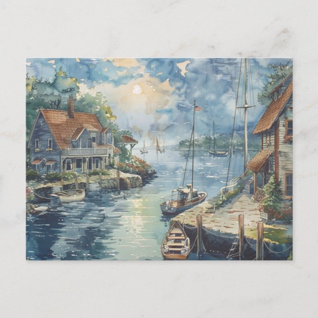 Carte Postale Un havre paisible (Devant)