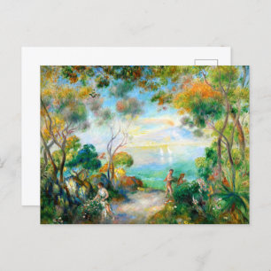 Carte Postale Un jardin à Sorrento, August Renoir