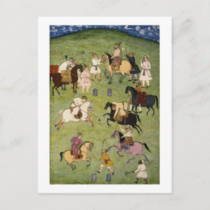 Carte Postale Un jeu de polo, du grand album de Clive