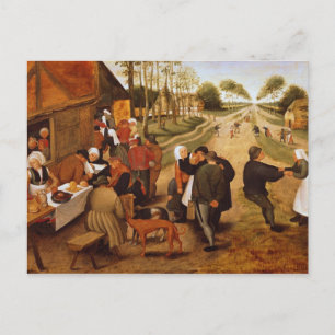 Carte Postale Un Kermesse flamand