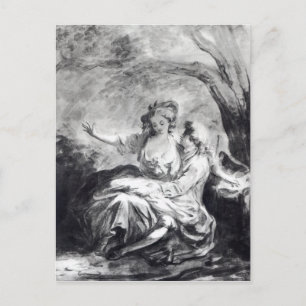 Carte Postale Un lieu de rencontre pour l'amour