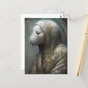 Carte Postale Un Manat en Robes