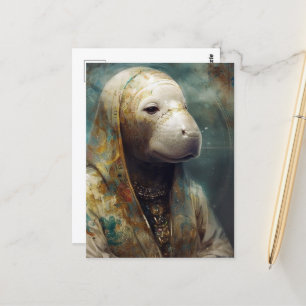 Carte Postale Un Manat en Robes