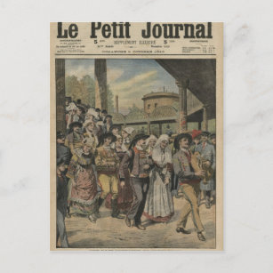 Carte Postale Un mariage breton à Paris