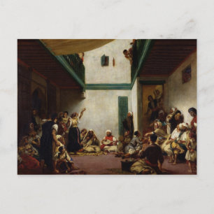 Carte Postale Un mariage juif au Maroc, 1841