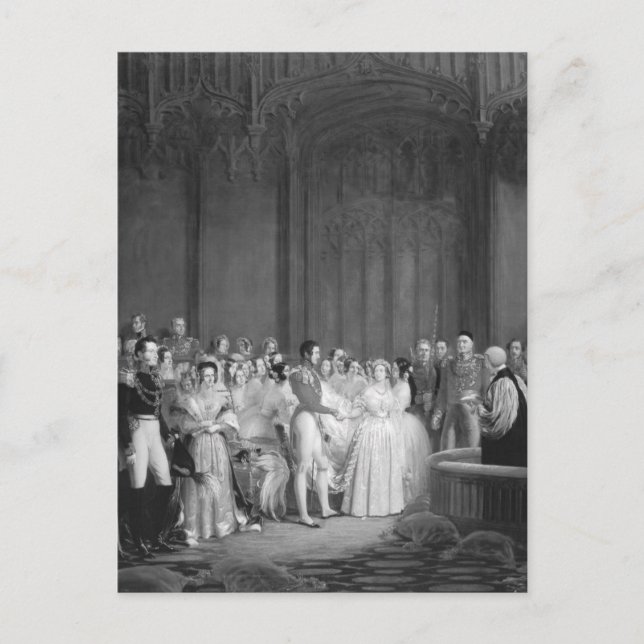 Carte Postale Un Mariage très victorien (Devant)