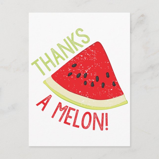 Carte Postale Un melon (Devant)
