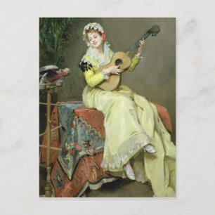 Carte Postale Un moment de musique