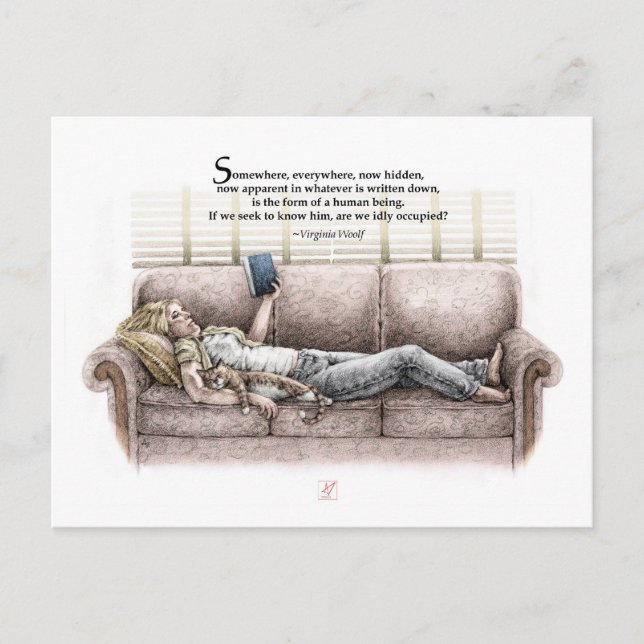 Carte Postale Un moment inactif (Devant)