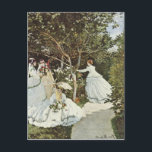 Carte Postale Un moulin à vent à Zaandam Claude Monet<br><div class="desc">Femmes dans le jardin Claude Monet. Reproduction d'oeuvres d'art célèbres dans le domaine public.</div>