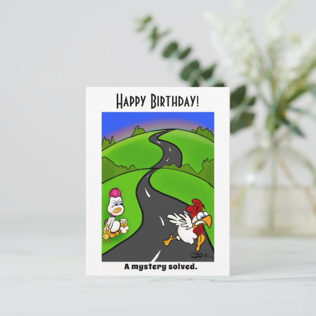 Carte Postale Un mystère résolu (Debout devant)