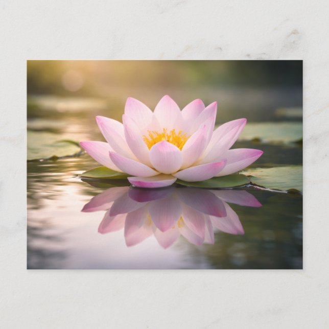 Carte Postale Un nénuphar (Devant)
