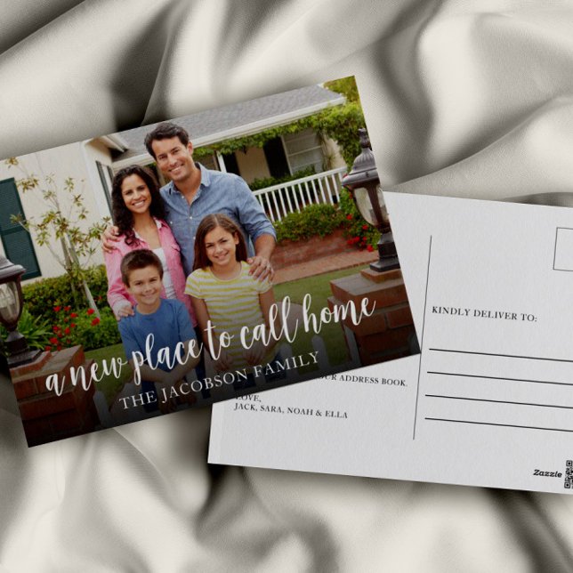 Carte Postale Un nouvel endroit pour appeler à la maison Photo M (Créateur téléchargé)