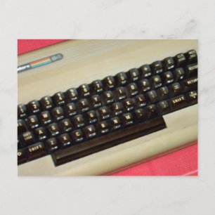 Carte Postale Un ordinateur domestique Commodore 64 8 bits