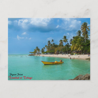 Carte Postale Un paradis caribéen