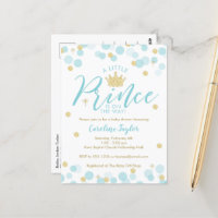 Un petit Baby shower Blue Gold Parties scintillan