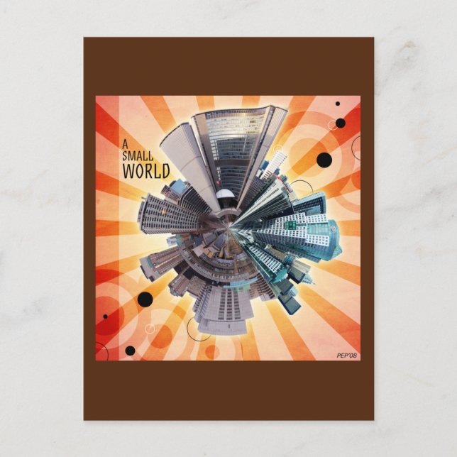 Carte Postale Un petit monde (Devant)