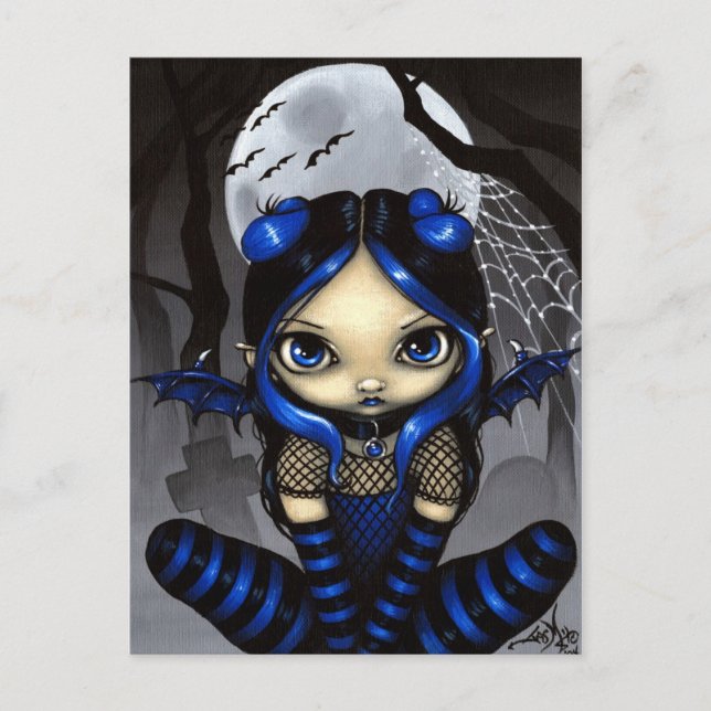 Carte Postale "Un Peu Batty" (Devant)