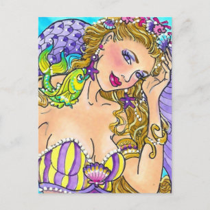 Carte Postale Un peu d'aide