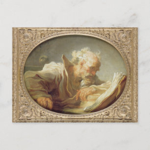 Carte Postale Un philosophe, c.1764