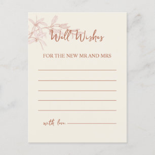 Carte Postale Un puits de fleurs intemporel