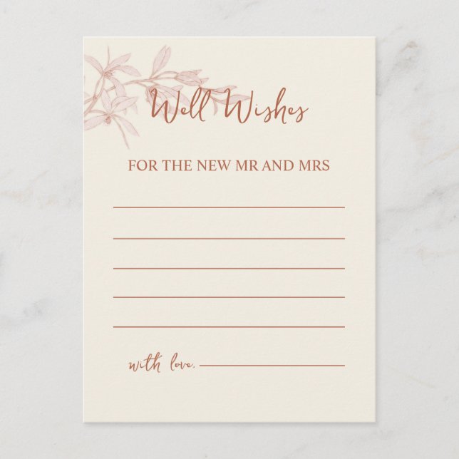 Carte Postale Un puits de fleurs intemporel (Devant)