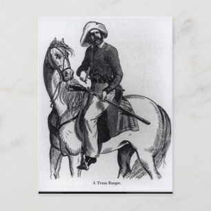 Carte Postale Un Ranger Texas