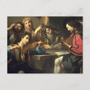 Carte Postale Un rassemblement musical