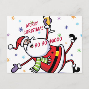 Carte Postale « Un Santa célébrant »