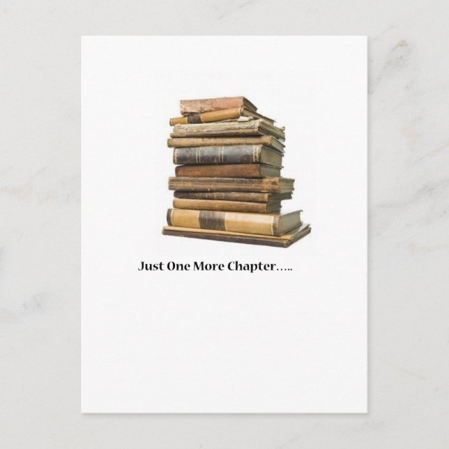 Carte Postale Un seul chapitre (Devant)