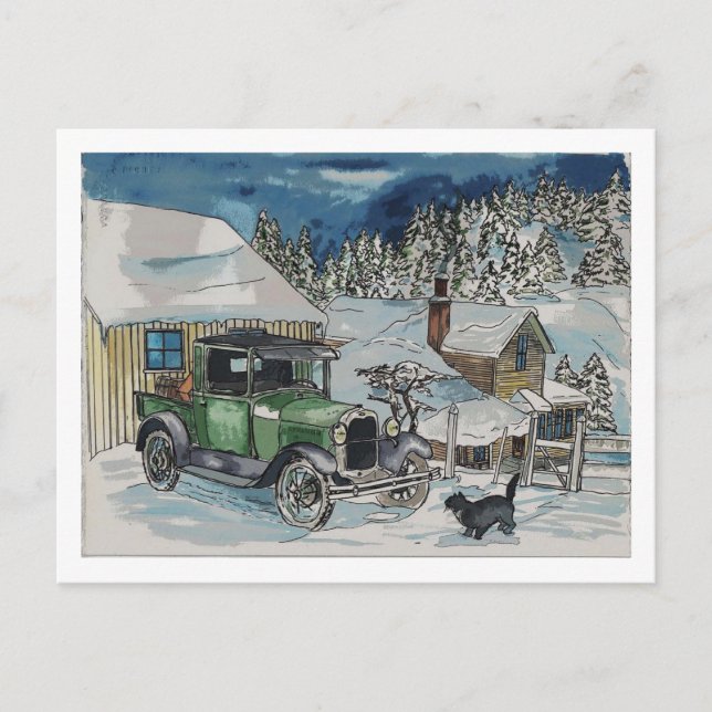 Carte Postale Un Siège Chaud (Devant)