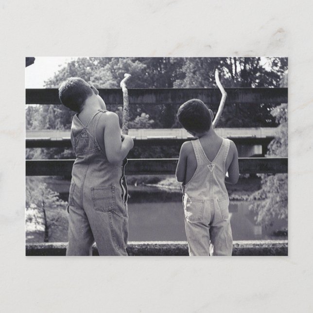 Carte Postale Un temps à passer en famille (Devant)