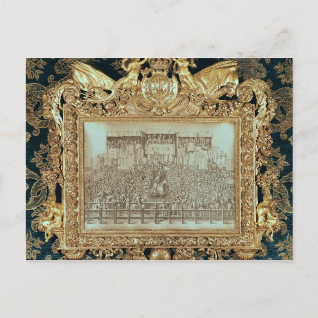 Carte Postale Un tournoi (Devant)