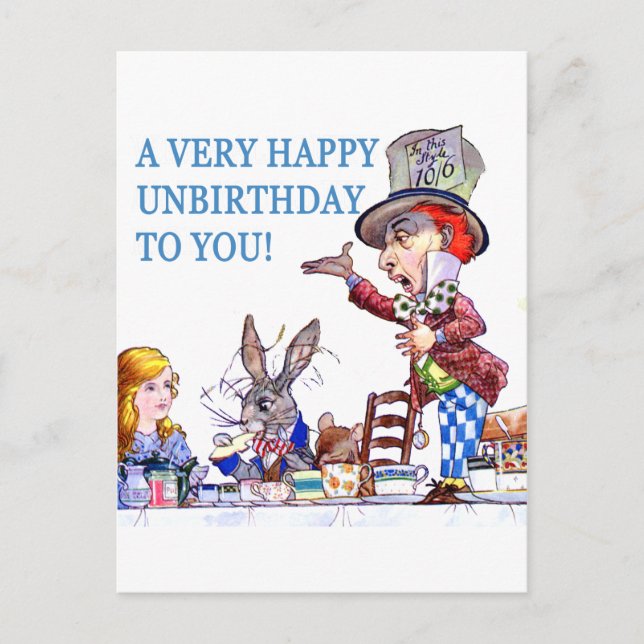 Carte Postale Un Très Heureux anniversaire pour vous! (Devant)