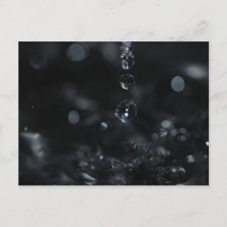 Carte Postale Un trio de gouttes d'eau