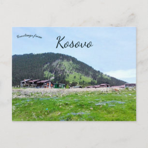 Carte Postale Un village de montagne au Kosovo
