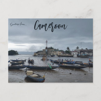Carte Postale Un village de pêcheurs au Cameroun