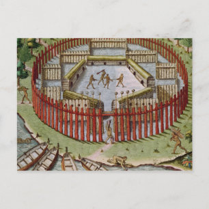 Carte Postale Un village indien