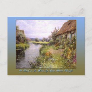 Carte Postale Un virage dans la rivière par Louis Aston Knight
