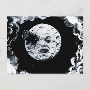 Carte Postale Un voyage sur la Lune