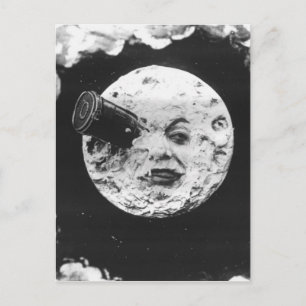 Carte Postale Un voyage sur la Lune