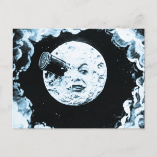 Carte Postale Un voyage sur la Lune