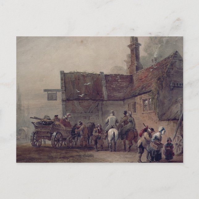 Carte Postale Un Wayside Inn (Devant)