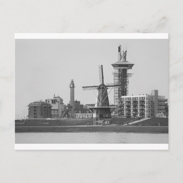 Carte Postale Uncle Beach Cityscape, Vlissingen, (Devant)