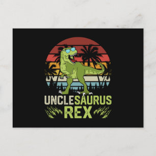 Carte Postale Unclesarurus Rex Conception Cool de dinosaures r