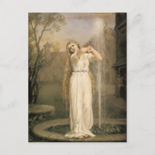 Carte Postale UNDiNE, par John William Waterhouse, 1872