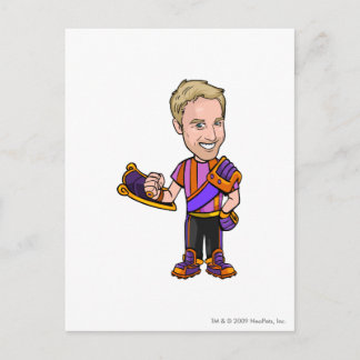 Carte Postale Undutchable Kreludor Staff Player